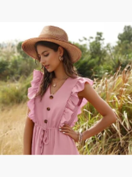 Summer Straw Fedora Hat with Wide Brim Roll Up Sun Hat UPF 50+ main image 5